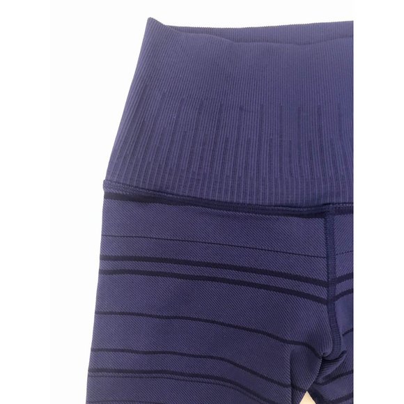 Purple Stripe Avocado Leggings - Picture 3 of 4